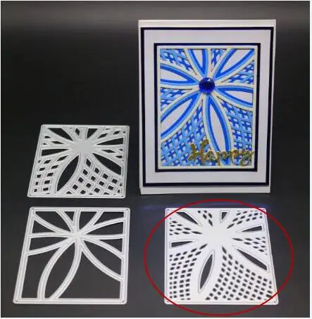 10x7.8cm Подарочные сумки для скрапбукинга металлические режущие штампы для трафареты для скрапбукинга DIY открытки в альбом украшения тиснение Складная матрица резец - Цвет: 10x7.8cm