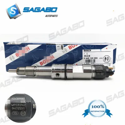 

4 PCS Original New Common rail injector 0445120265