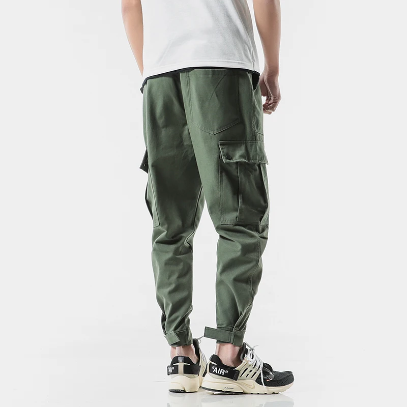 2018 New Product Leisure Time Trousers E-commerce Pocket Overalls Male Easy Feet Pants | Мужская одежда