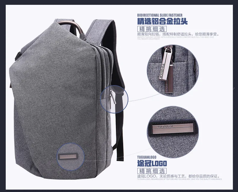 Водонепроницаемый вместительный рюкзак унисекс для ноутбука и планшета Для Lenovo