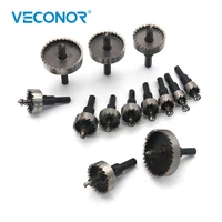 13 sizes hss drill bit high speed steel carbide tip hole saw tooth cutter metal drilling woodwork cutting carpentry crowns