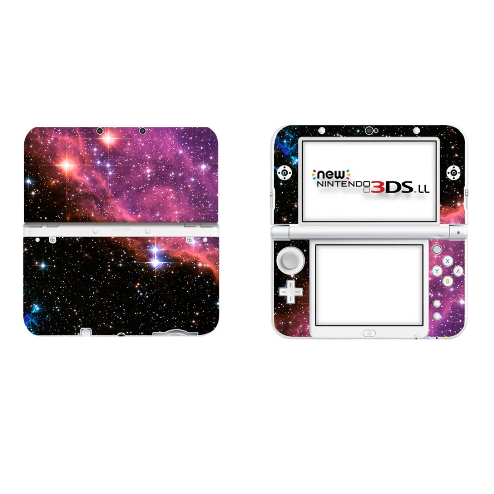 Game Stickers Skin For New Nintend 3DSLL Controller Console Gamepad Protector Cover Accessory Starry Sky | Электроника