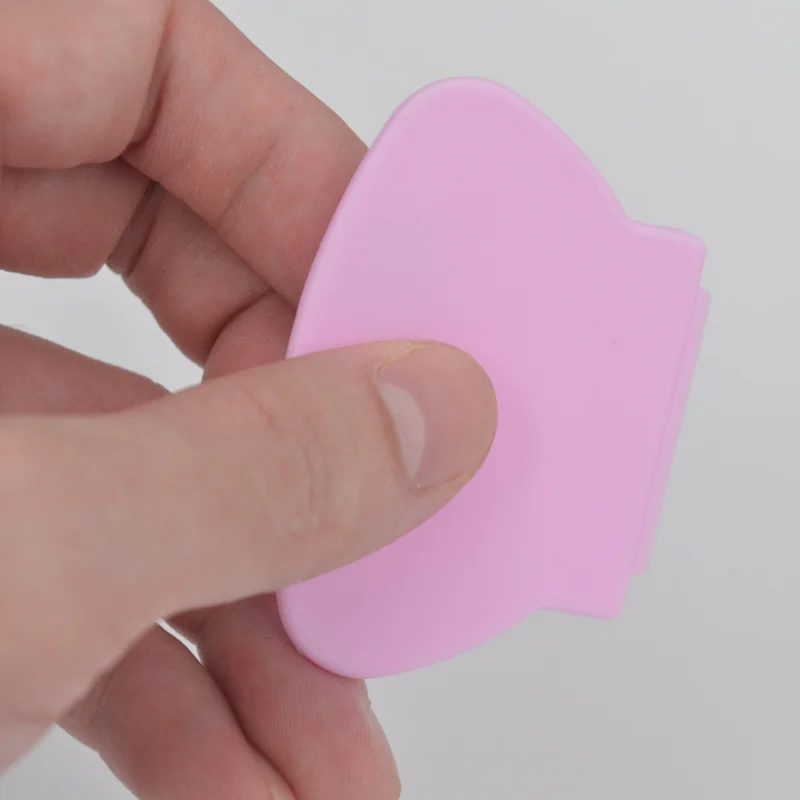 Hot Sale!! Clear Jelly Sticky Stamper Nail Art Silicone Marshmallow &amp Scraper Stamp Tool | Красота и здоровье