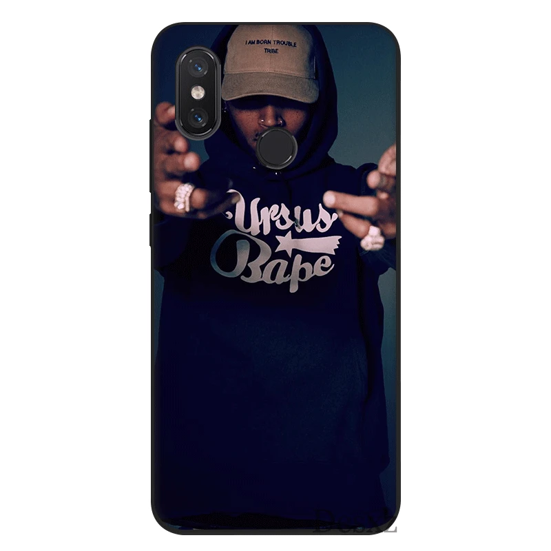 Чехол для телефона Xiaomi MiMAX3 6 8 9 10 SE A1 2 3 9T CC9 E Pro LiteSilicone Cover Chris Brown Breezy Bag | Мобильные