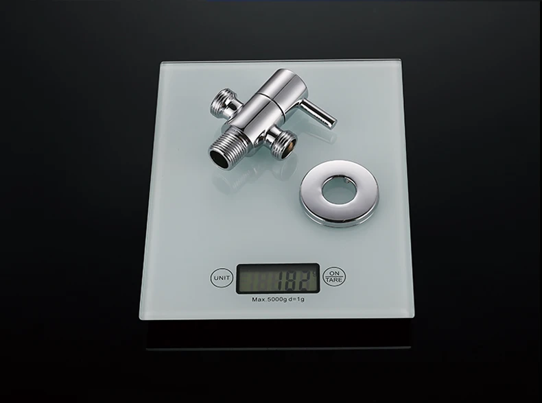 Ванная комната туалет твердой латуни холодной и горячей угловой клапан для воды