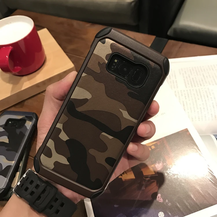 Красивые камуфляжные чехол для телефона samsung S9 Лидер продаж высокое качество