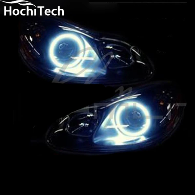 HochiTech Eexcellent молочно белый Хлопковый чехол SMD ангельские глазки halo Кольцо Комплект