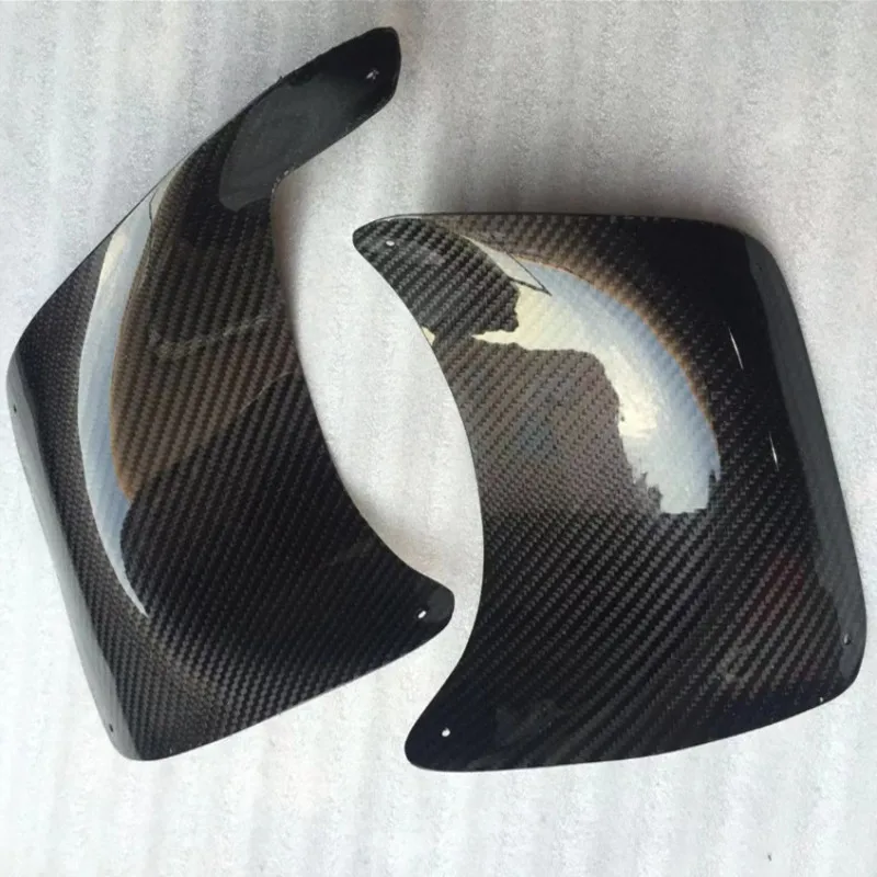Voor 2008 2012 EVO X 10 Stijl углеродное Uitlaat Hitteschild волокно|Обвесы| |