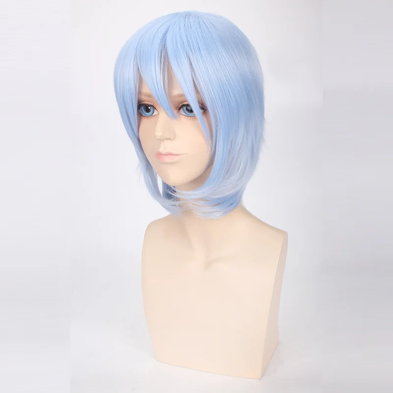 Парик для косплея аниме IDOLiSH7 Tamaki Yotsuba термостойкие синие короткие синтетические