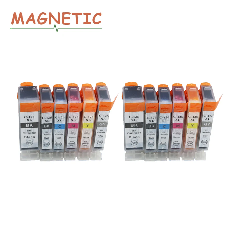 Картридж для принтера canon PIXMA IP4840/IP4940 IX6540 MG5140/MG5240/MG5340 mg5340 425 12 шт.|ink cartridge|ink cartridge for