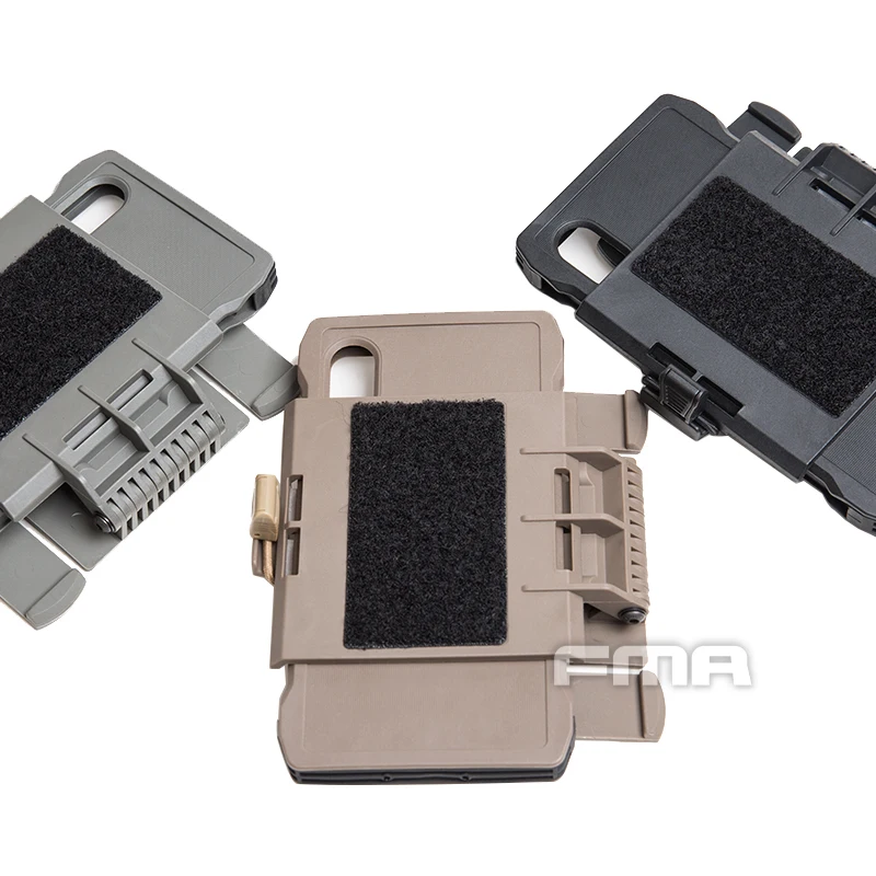 New FMA Tactical Phone Case Outdoor Hunting Accessories Equipment Molle Pouch Xs Max for Mobile Vest Holder | Спорт и развлечения