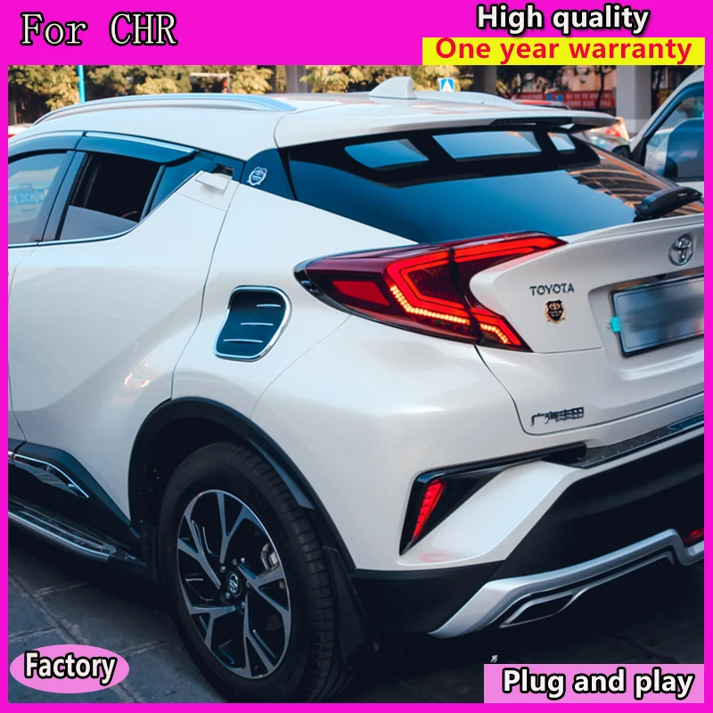 Стайлинга автомобилей задние фонари для Toyota CH R C HR ЧР 2017 2018 светодиодные фары