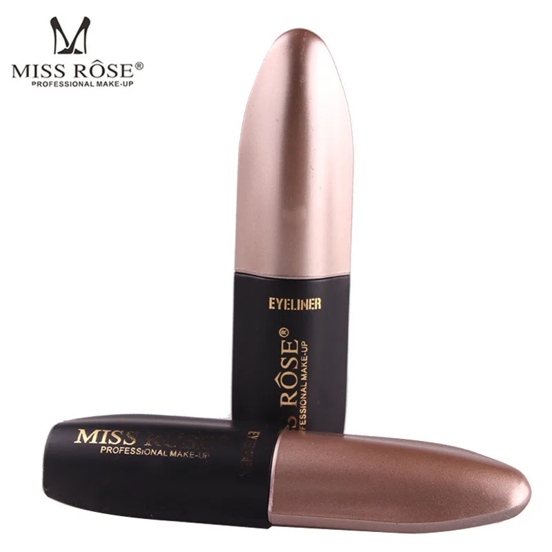 2018 Miss Rose водостойкая жидкая подводка для глаз карандаш черный быстросохнущая
