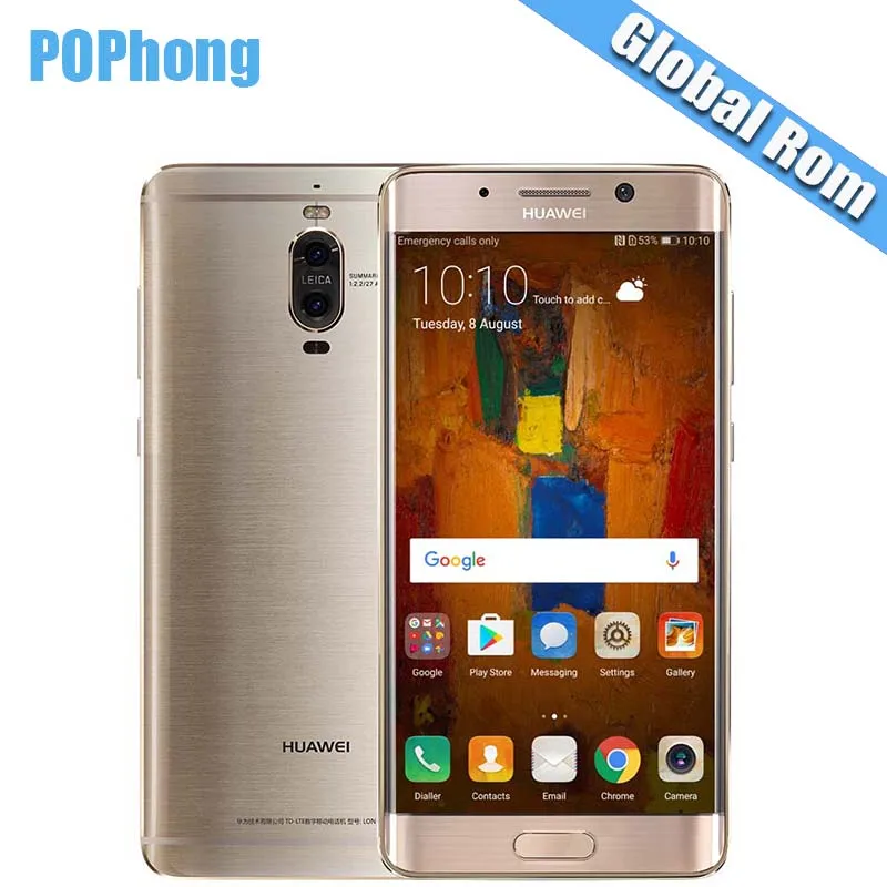 Huawei mate 9 Pro 4G/6G ram 64 Гб/128 Гб rom Android 7 0 смартфон Kirin 960 Восьмиядерный 5 дюйма Dual SIM