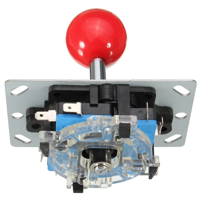 Аркадный джойстик самодельный с красным шаром 8 полосный запасные части для