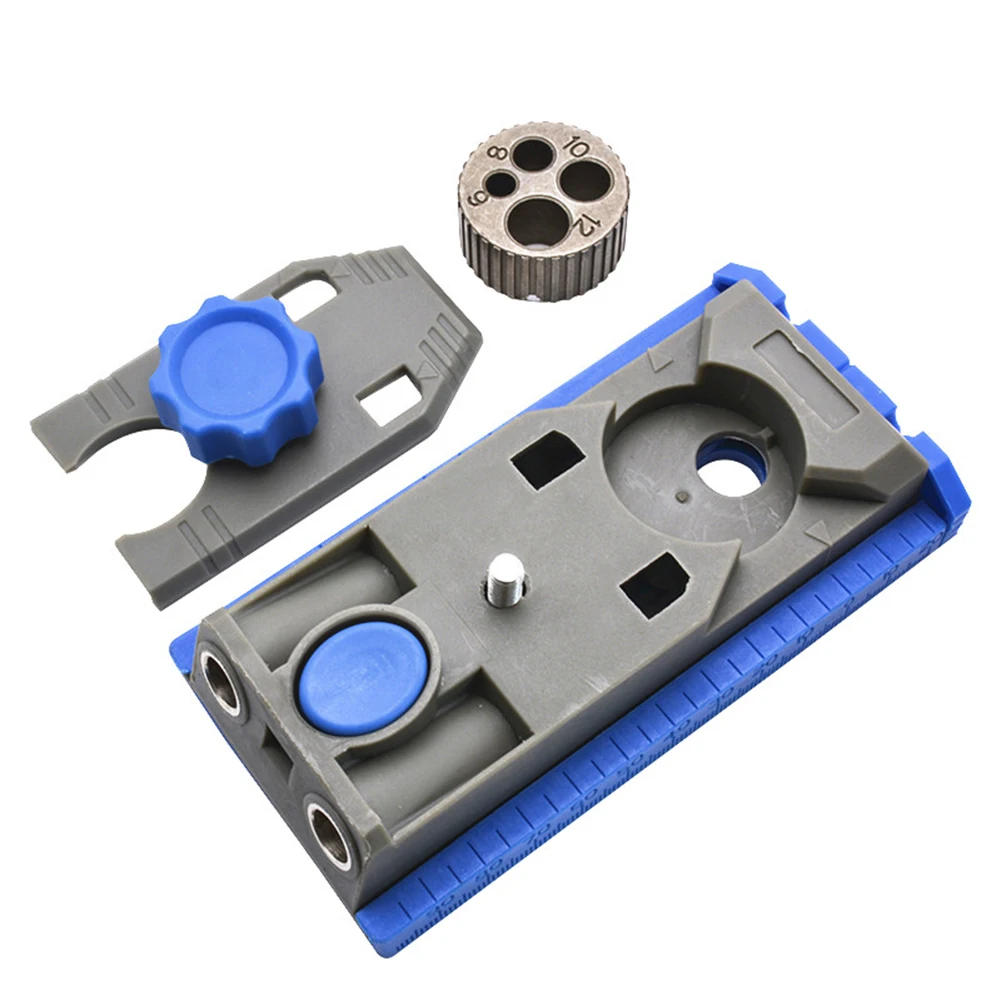

Hole Jig System Drill Guide for Wood Doweling Joinery Screws Clamping Jig Woodworking Drilling