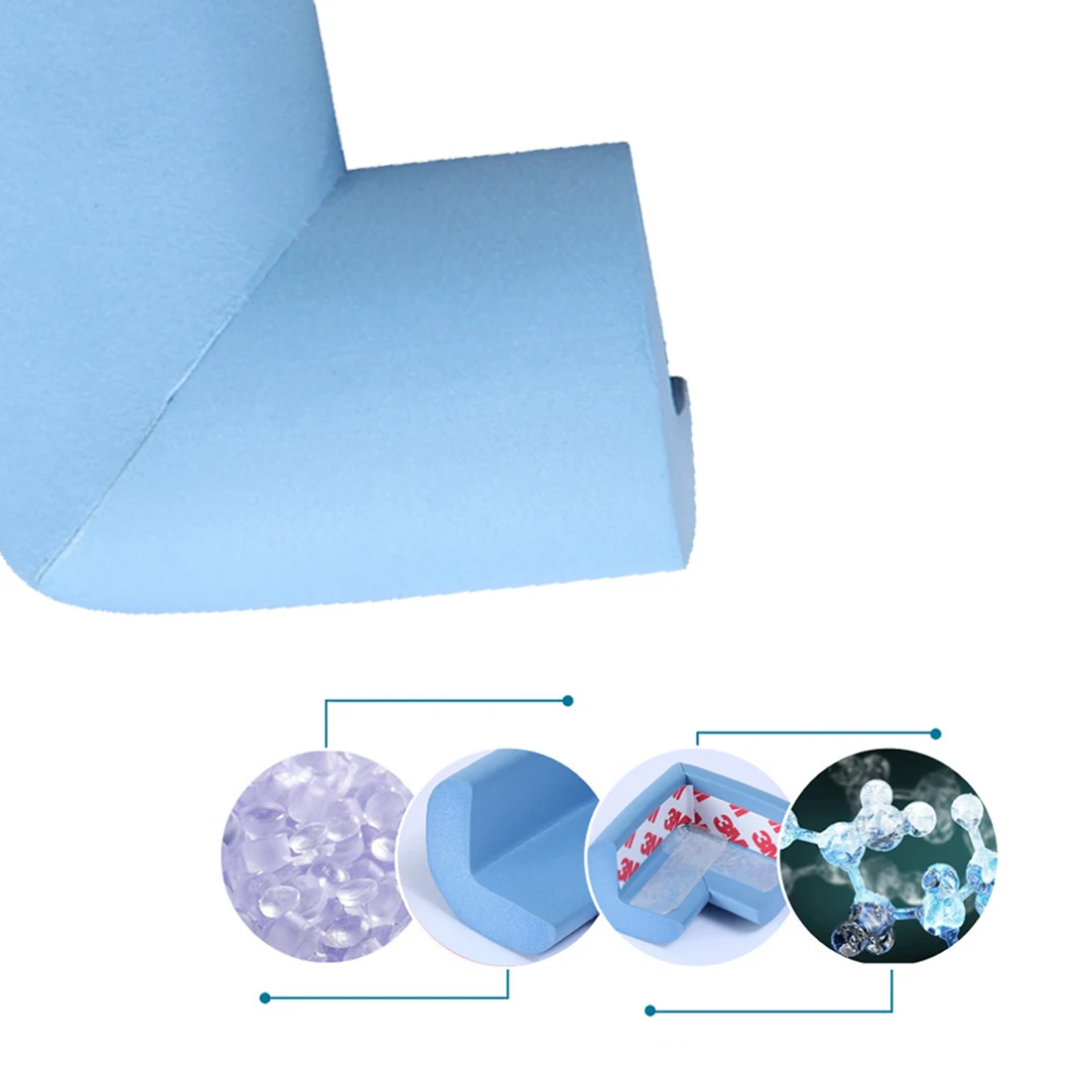 Лучшая распродажа мягкие защитные накладки на углы стола для детей ясельного