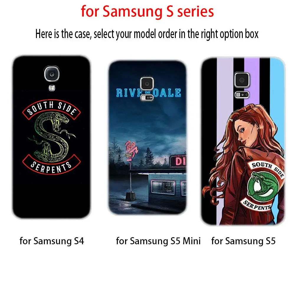 Мягкий силиконовый чехол для Samsung S30 S20 S11 S10 S9 S8 Plus lite 11e 10e Uitra S7Edge Riverdale South Side Serpents |
