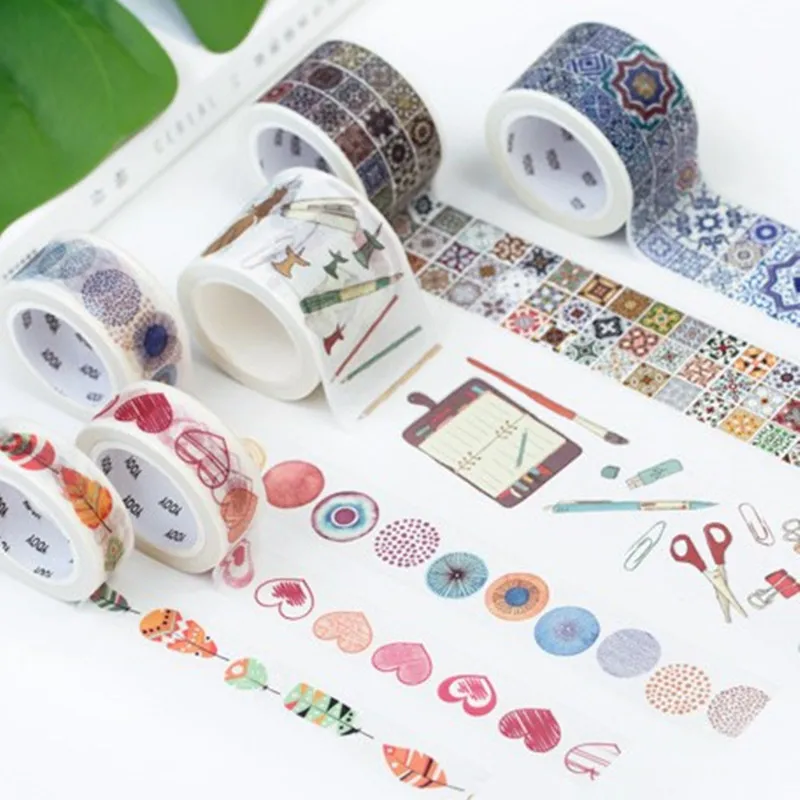 

Exotic Style Washi Tape DIY Crafts Wrapping People Adhesive Stickers Scrapbooking Gift Tapes
