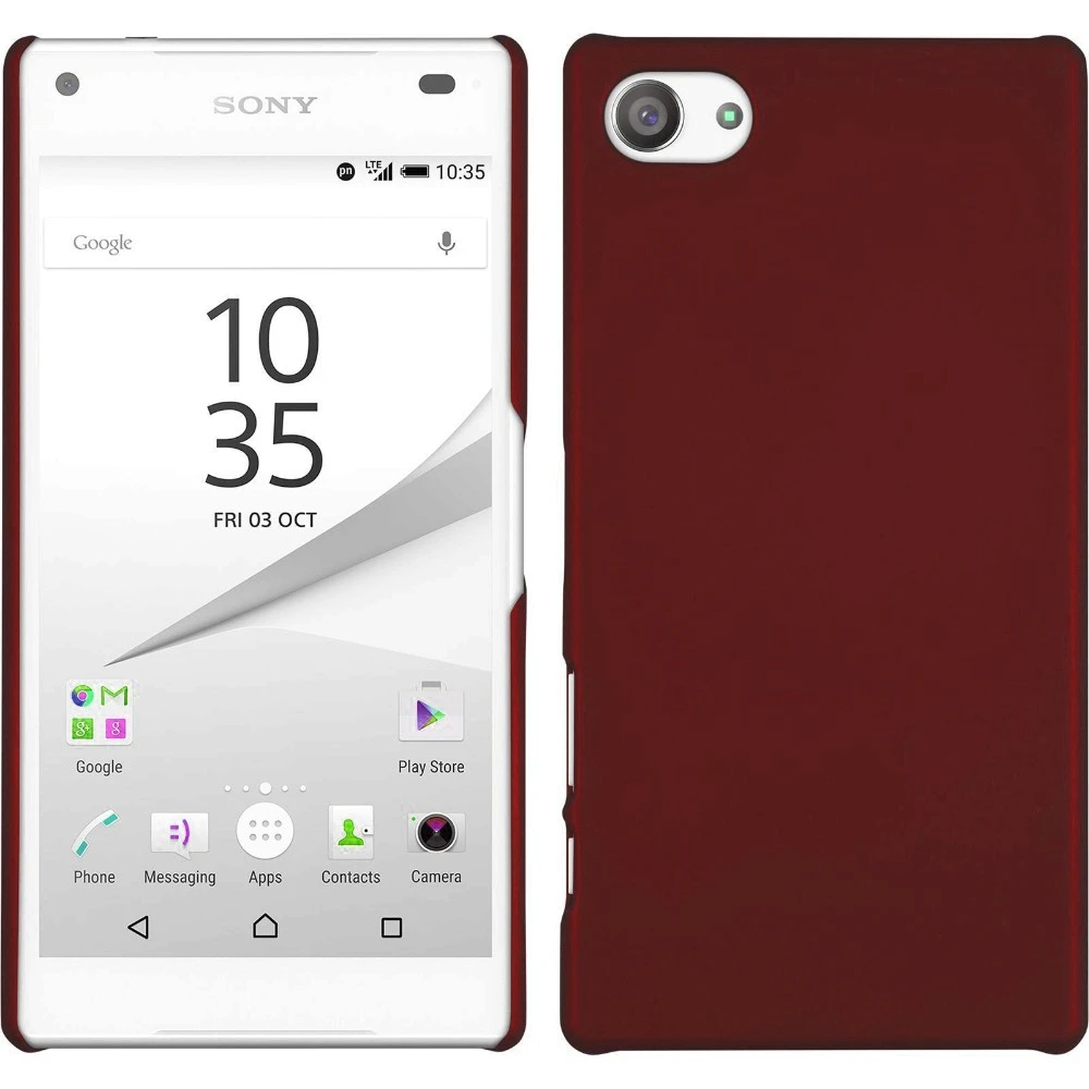 AtomBros Slim Colorful Rubber Frosted Matte Plastic Cover Case for Sony Xperia Z5 / Compact Phone Skin Capa Funda |