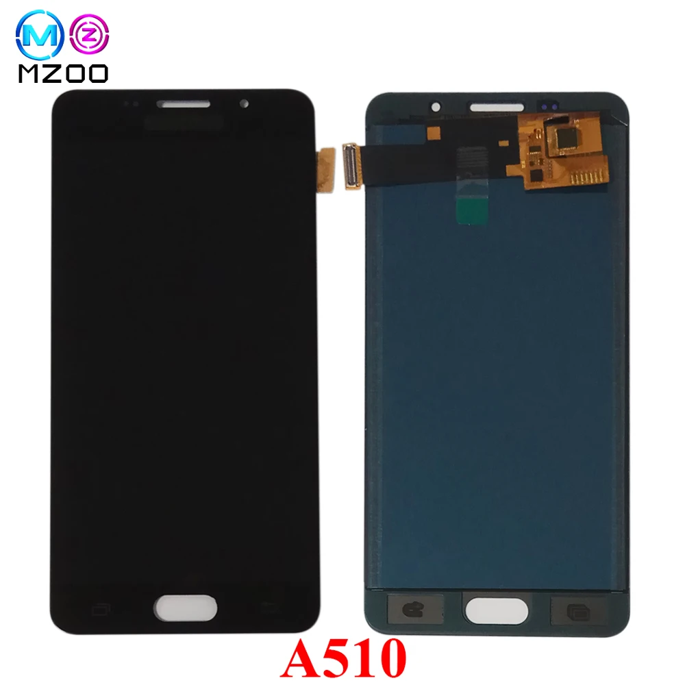 Супер AMOLED LCD для Samsung Galaxy A5 2016 A510 A510F A510M A510FD A5100 ЖК дисплей сенсорный дигитайзер