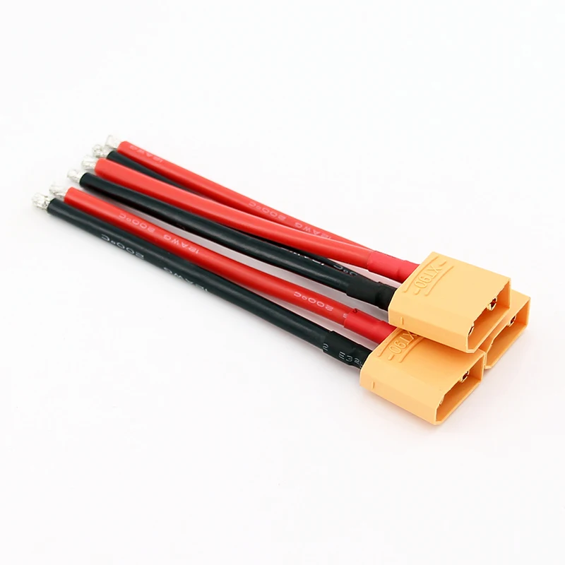 5/20 шт. XT90/Искусственные мужские разъемы w/ 10 см 12awg провод для Turnigy / Zippy