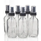 Флакон-распылитель стеклянный прозрачный, 60 мл, 6 шт.