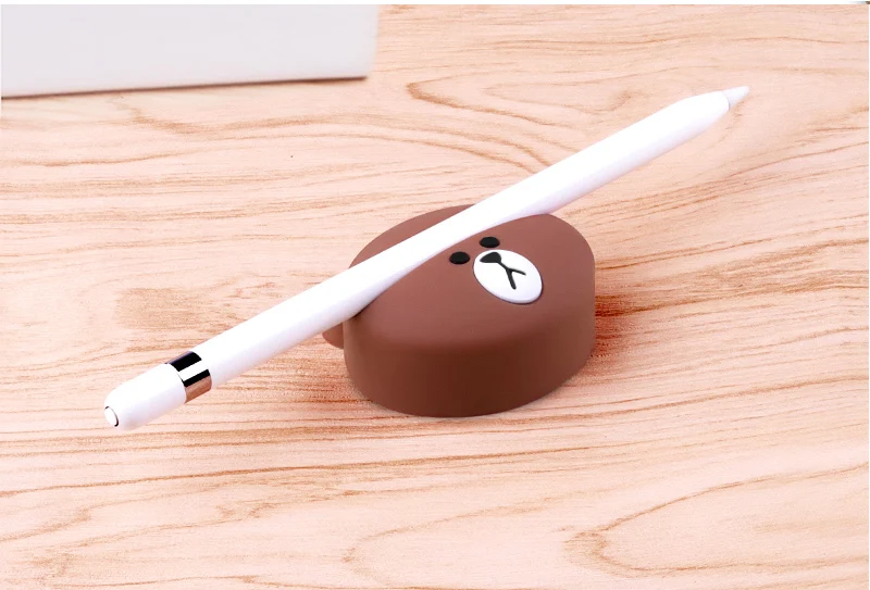 Подставка-карандаш с медведем для Apple pencil base storage stylus pen base для iPad Pro 10,5 12,9 карандаш-стилус для сенсорных ручек