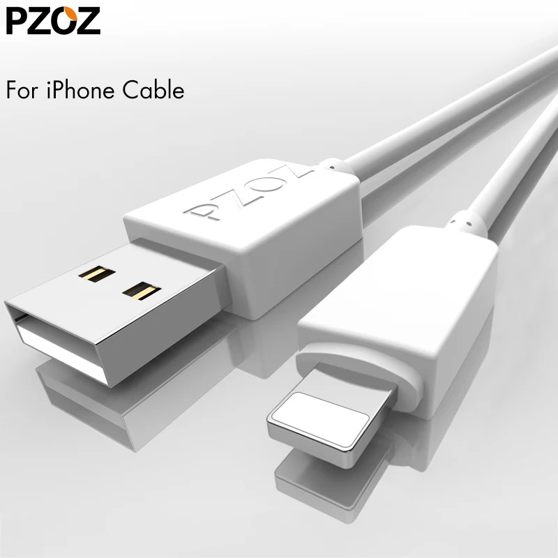 Usb-кабель PZOZ для быстрой зарядки iphone Xs Max зарядный кабель синхронизации данных и