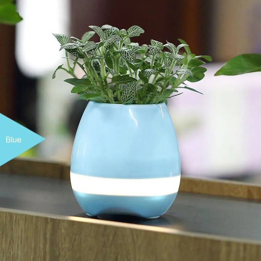 Новые умные сенсорные беспроводные bluetooth колонки многоцветные светодиодный