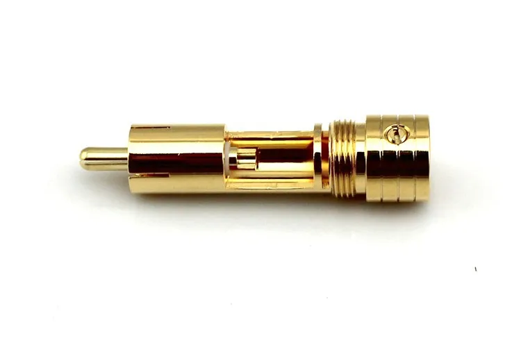 YYAUDIO Hi-End Liton 24K позолоченный разъем RCA