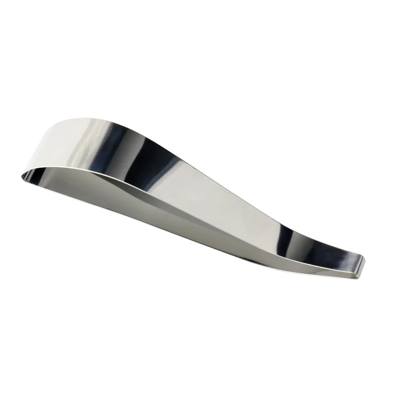 1PC New Arrival Stainless Steel Cake Slicer Gadget Fool Style Operation Creative Dessert Clip Practical Birthday Tools |
