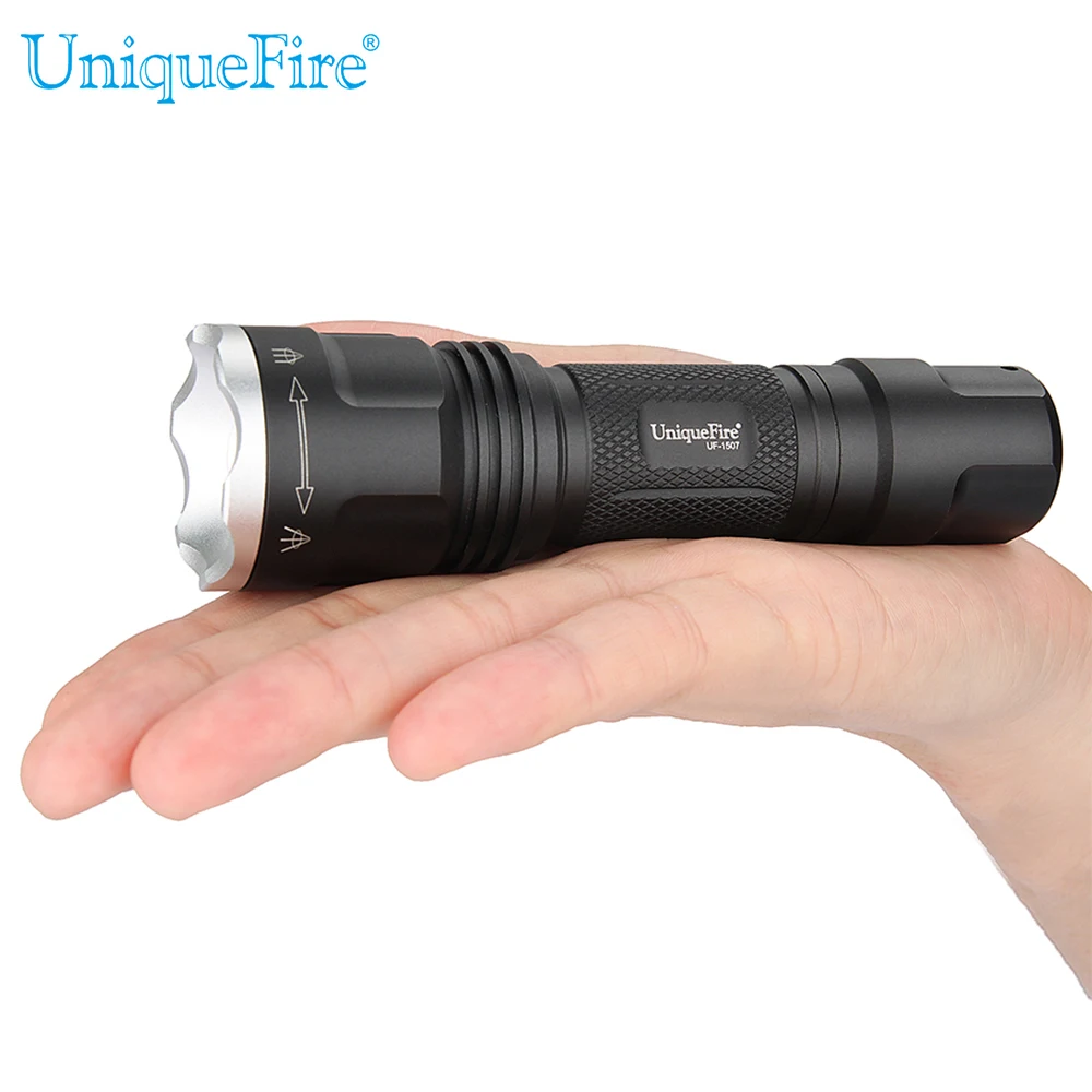 UniqueFire 1507 Мини светодиодный фонарь с зумом нм инфракрасный 20 мм выпуклыми линзами