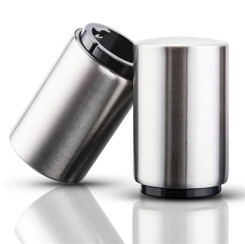 Открывалка для бутылок из нержавеющей стали автоматическая Магнитная