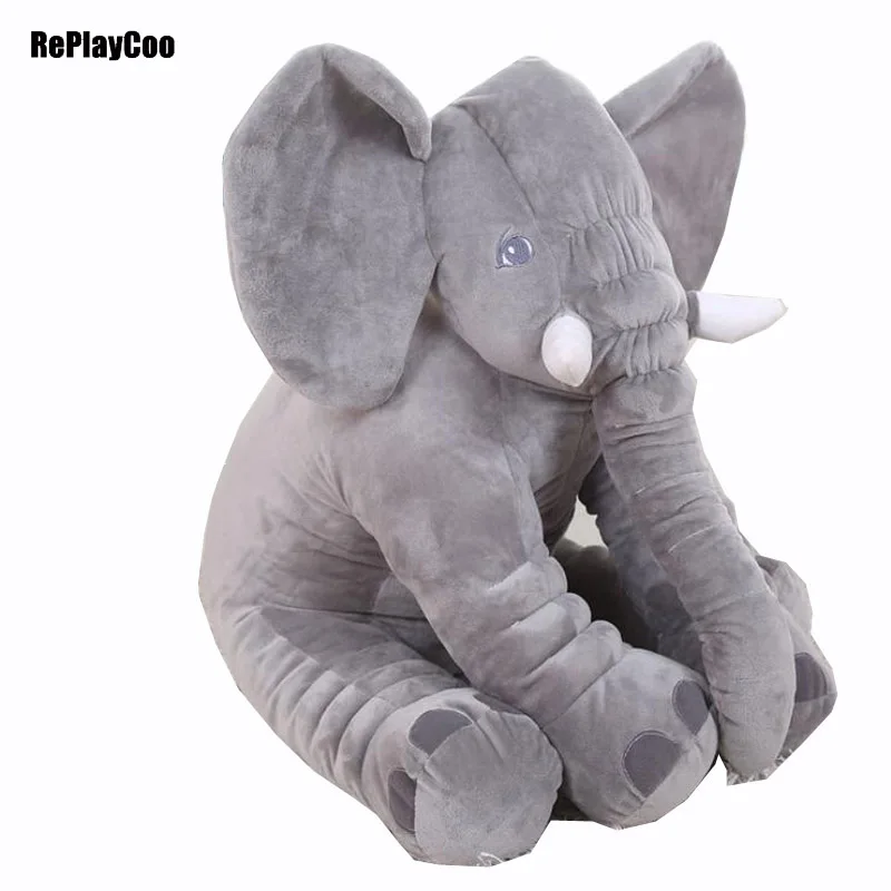 40x33 см Kawaii Детская кукла в виде животных слона Мягкие плюшевые игрушки слон
