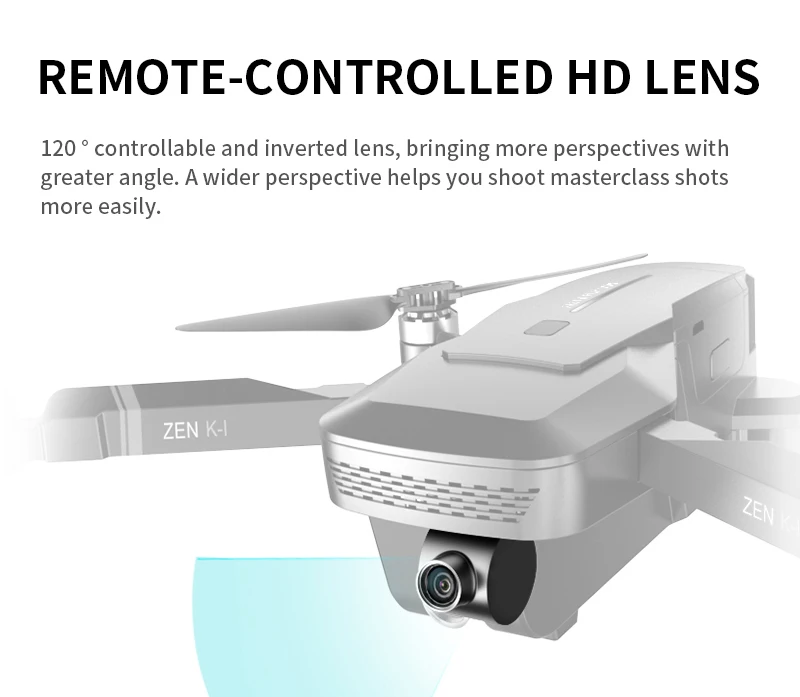 Visuo ZEN K1 gps Дрон с двойной камерой 4K 50 раз зум 5G WiFi FPV оптический поток бесщеточный Радиоуправляемый квадрокоптер Вертолет игрушки VS F11