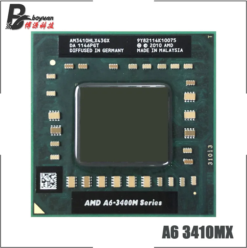 Процессор AMD с четырехъядерным процессором AM3410HLX43GX процессор и разъемом FS1 |