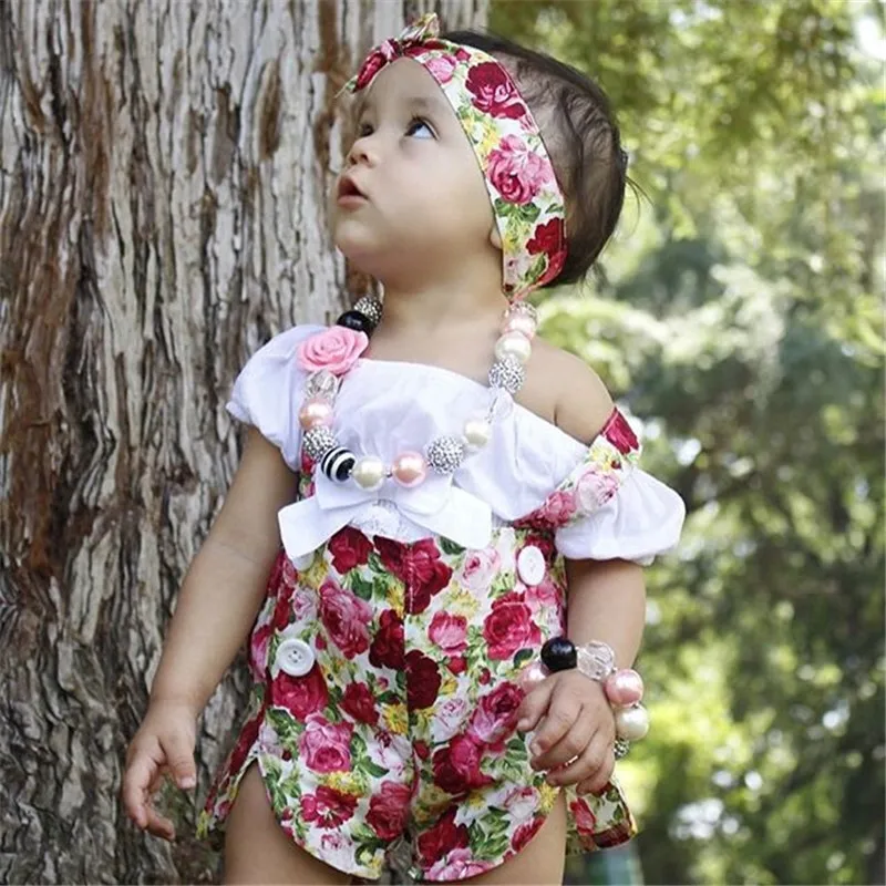 Модная детская футболка и шорты с цветочным принтом для девочек|baby girl|baby girl