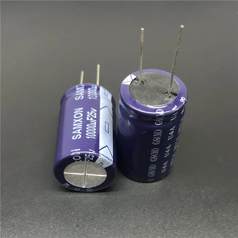 2 шт/10 шт 10000 мкФ 25В SAMXON GS серии 22х35 мм Высококачественный 25V10000uF алюминиевый