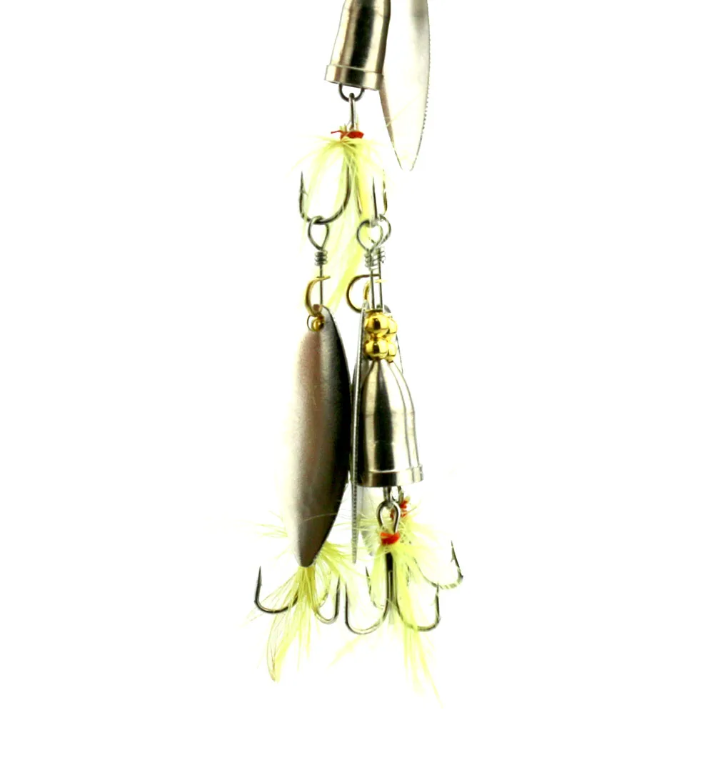 Hengjia 1 шт. жесткий металлические Spinnerbaits вибрации blade пайетки Spinner ложки PESCA