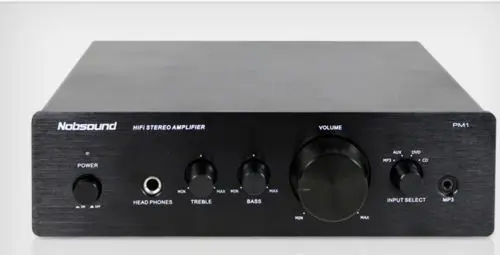Усилитель Nobsound HIFI 2 0 PM1 усилитель для настольного компьютера MP3 с наушниками|amplifier