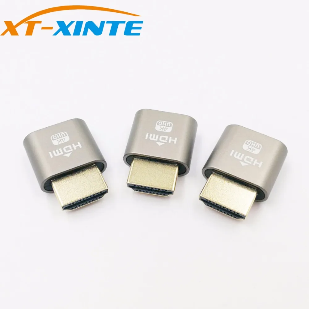 VGA адаптер виртуального дисплея HDMI DDC EDID пустышка без головы призрак эмулятор