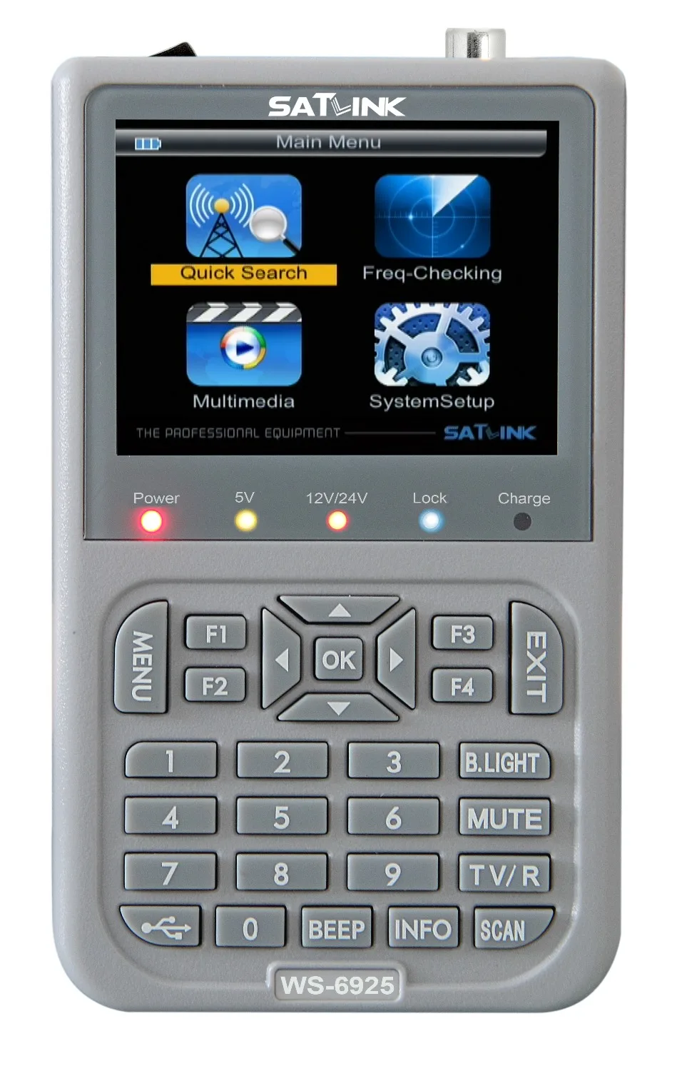 Оригинальный Satlink WS-6925 сигнала finder метр DVB-T HD телевизионная приставка Mpe4 h.264