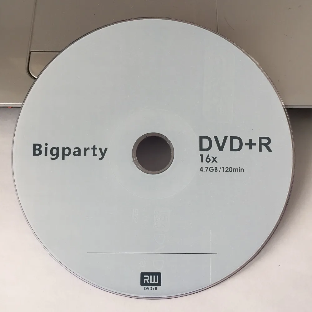 Оптовая продажа 25 дисков диски Big вечерние Blank 4 7 ГБ 16X DVD + R|dvd r disc|dvd disc rblank |