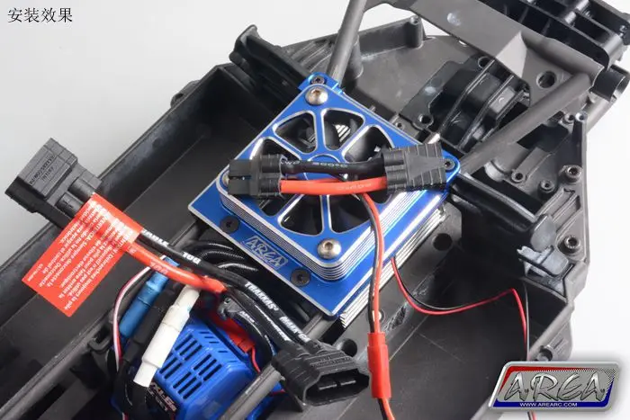 CNC Высокая мощность двигателя радиатор теплоотвод Крышка для Traxxas X-MAXX 1/5 XMAXX