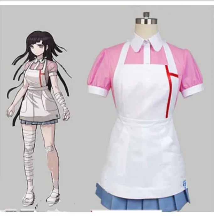 Костюм для косплея мицукан Мики данганронпа из Dangan Ronpa 2|Костюмы аниме| |