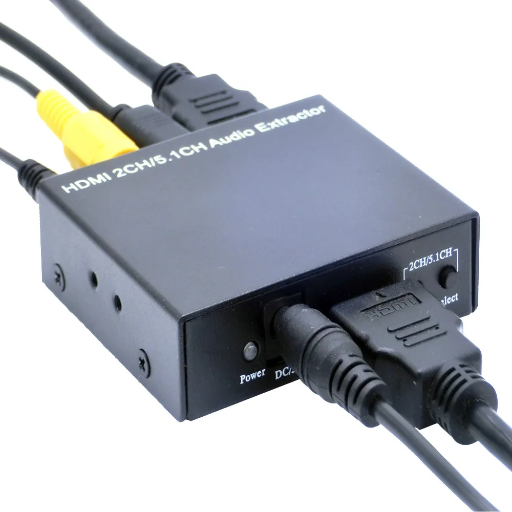Горячая продажа HDMI V1.4 поддержка 4K * 2K аудио экстрактор к spdif конвертер адаптер с