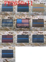 3d pvc patch the thin blue line america flag these colors dont run