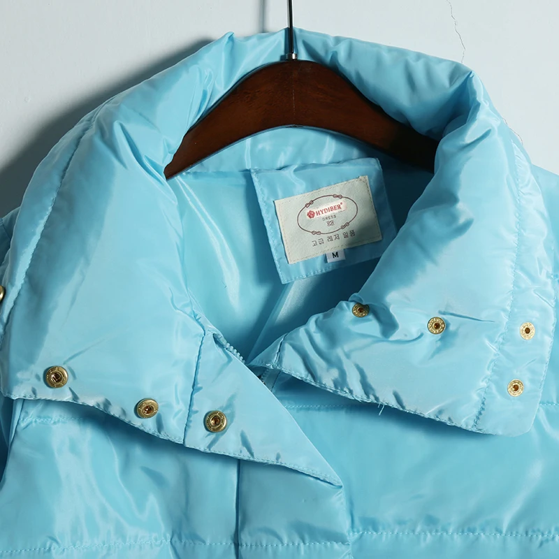 HYDIBER Новое поступление зимняя куртка с высоким воротником Женская Стеганая 2018