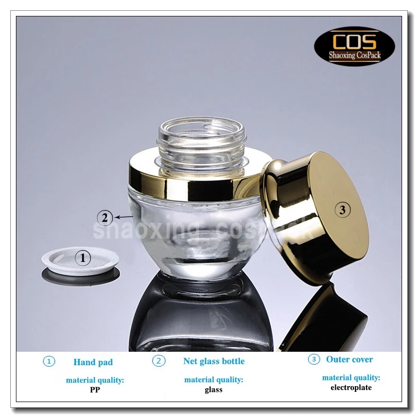 100 шт. JGX40-30ml пустые стеклянные прозрачные бутылки для украшений ручной работы 1oz